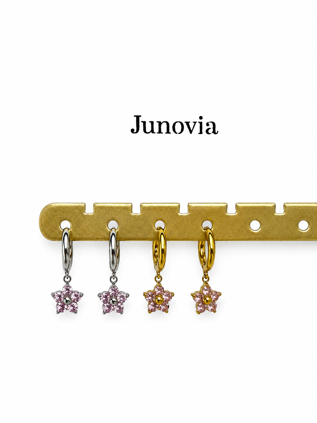 Pink Luna Bloom Earrings