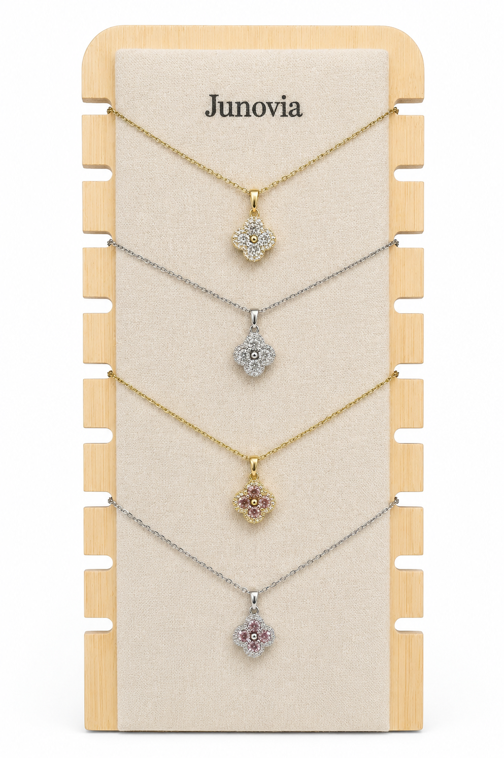 Lucia Clover Necklace