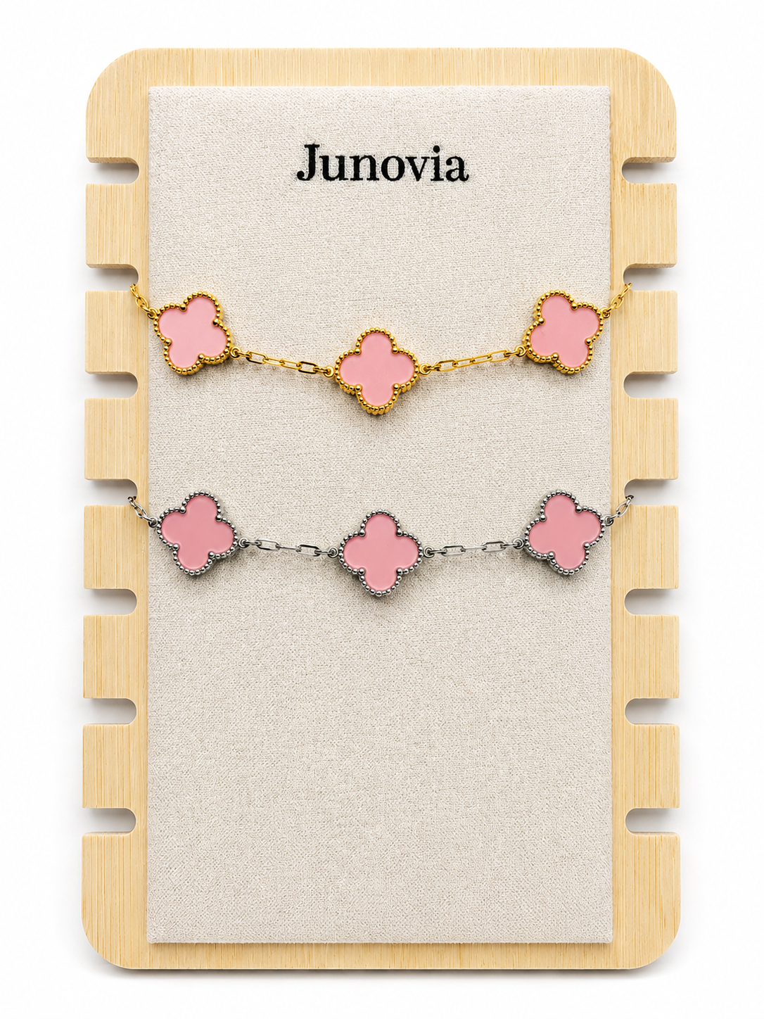 Blush Clover Bracelet