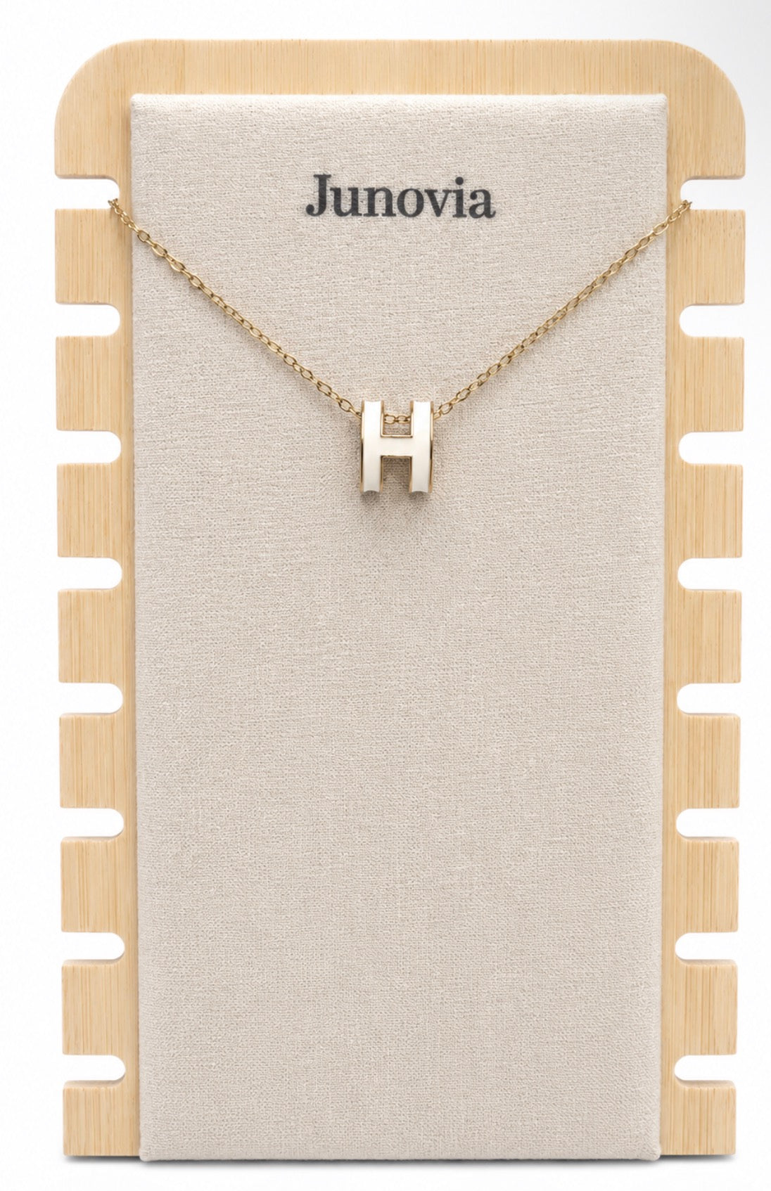 Halo H Necklace