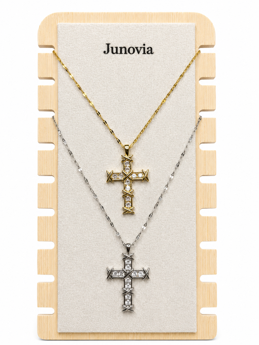 Gem Cross Necklace