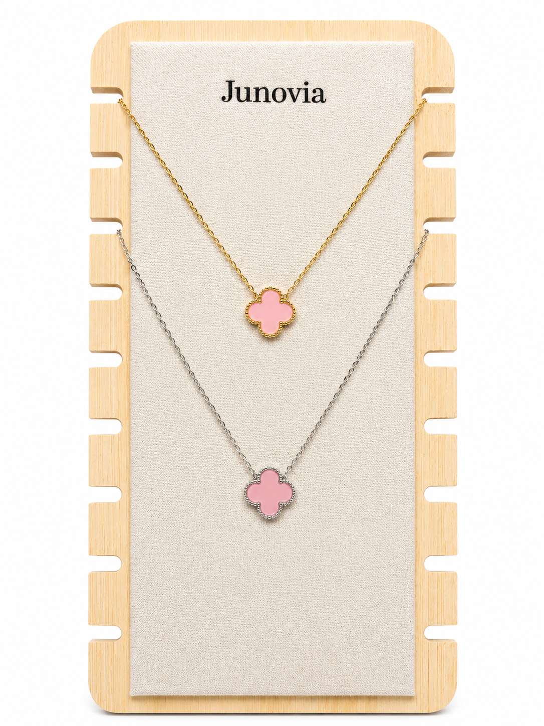 Blush Clover Necklace