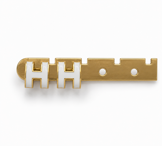 Halo H Earrings