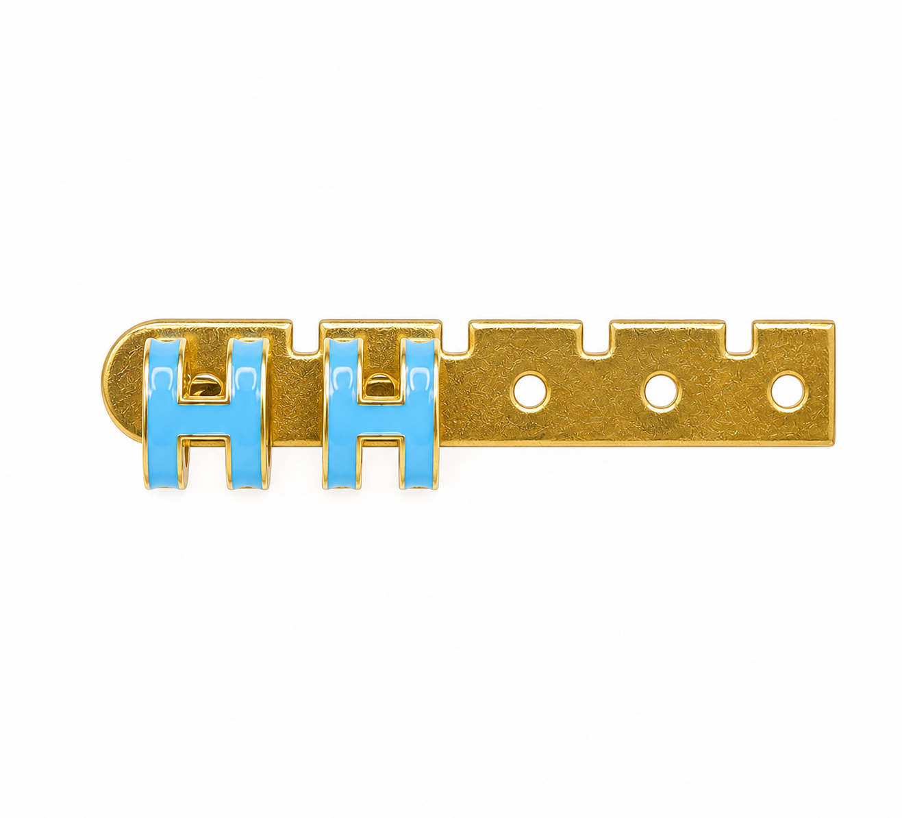 Aqua H Earrings